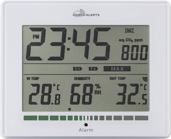 Techno Line MA10402 CO2 kijelző és mérőműszer Techno Line MA10402 CO2 kijelző és mérőműszer