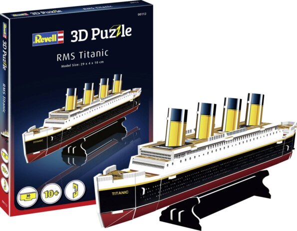 Titanic 3D puzzle, 30 darabos Titanic 3D puzzle, 30 darabos