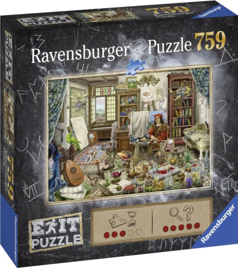Művész stúdió Exit puzzle, 759 darabos