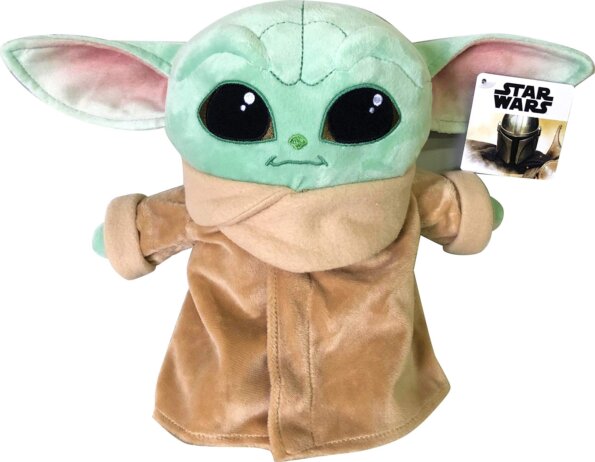 Disney Star Wars, Mandalorian Baby Yoda plüss figura, 25 cm Disney Star Wars, Mandalorian Baby Yoda plüss figura, 25 cm