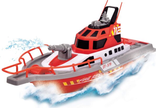 Dickie Toys RC tűzoltó modellhajó