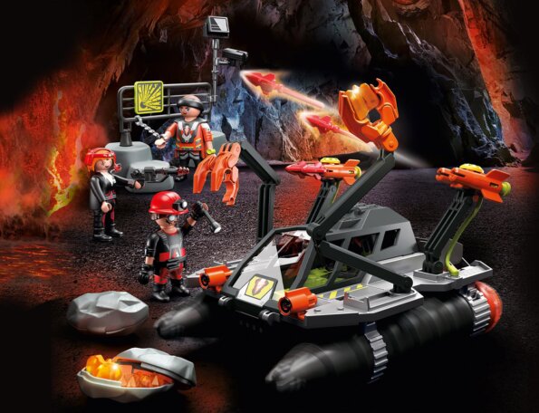 Playmobil® Dino Rise, Comet Corp. pusztító fúrója Playmobil® Dino Rise, Comet Corp. pusztító fúrója