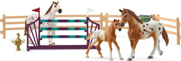 Schleich Horse Club, Lisa edzése versenyre Schleich Horse Club, Lisa edzése versenyre