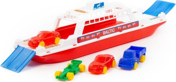 Játék komp, autókkal Játék komp, autókkal