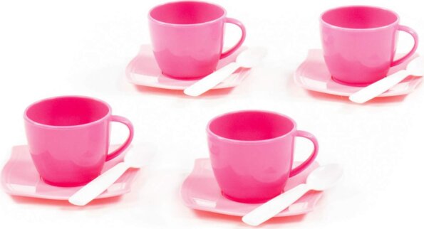 4 személyes játék kávéskészlet, 12 darabos