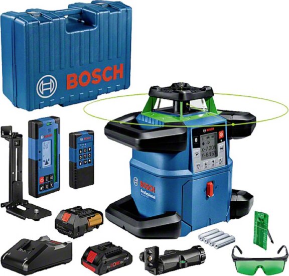 Bosch GRL 650 CVHG Professional Forgólézer szintező, kofferrel