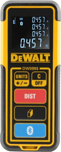 Dewalt DW099S lézeres távolságmérő Dewalt DW099S lézeres távolságmérő