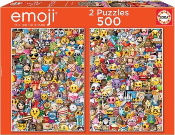 Emoji puzzle, 2 x 500 darabos