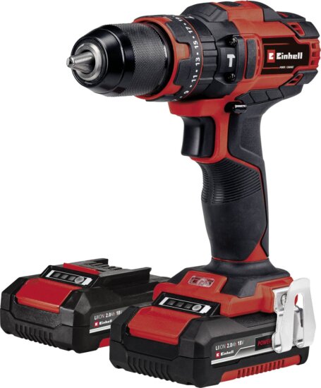 Einhell TE-CD 18/40 Li-i +64 Fúró-Csavarozó, Akkuval és töltővel, kofferben Einhell TE-CD 18/40 Li-i +64 Fúró-Csavarozó, Akkuval és töltővel, kofferben