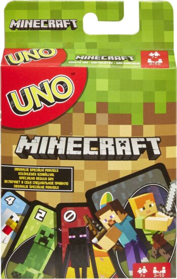 Uno Minecraft kártya
