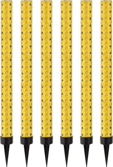 Arany színű tortatűzijáték, 18 cm, 6 db Arany színű tortatűzijáték, 18 cm, 6 db