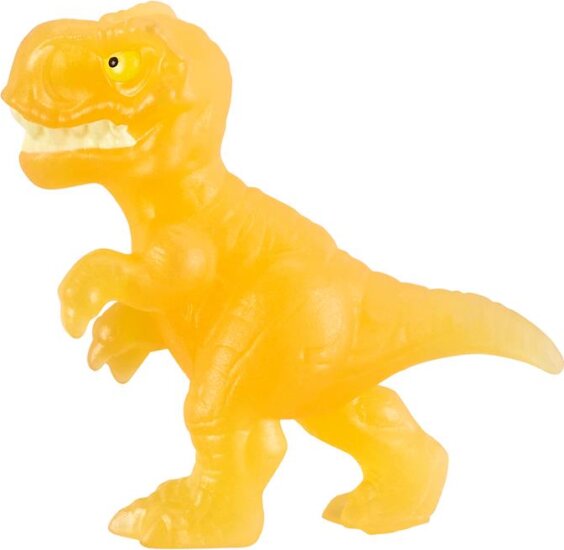Goo Jit Zu, Jurassic World nyújtható mini akciófigura, T-Rex Amber Goo Jit Zu, Jurassic World nyújtható mini akciófigura, T-Rex Amber