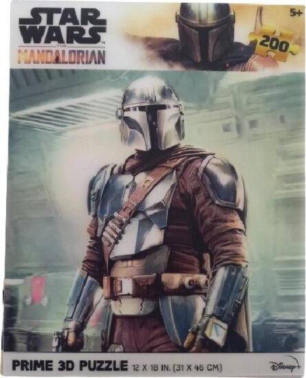 Csillagok háborúja, Star Wars The Mandalorian 3D puzzle, 200 darabos Csillagok háborúja, Star Wars The Mandalorian 3D puzzle, 200 darabos