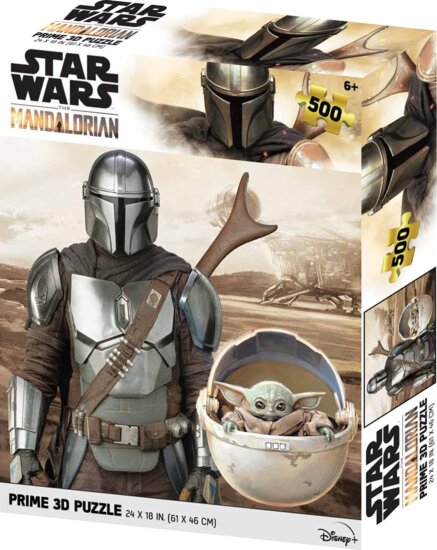 Csillagok háborúja, Star Wars The Mandalorian 3D puzzle, 500 darabos