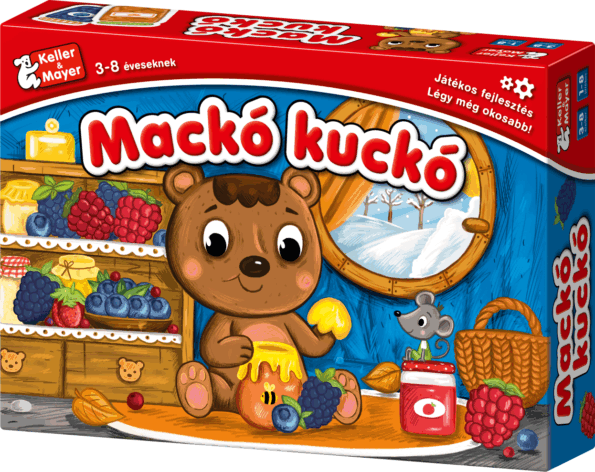 Mackó kuckó társasjáték Mackó kuckó társasjáték