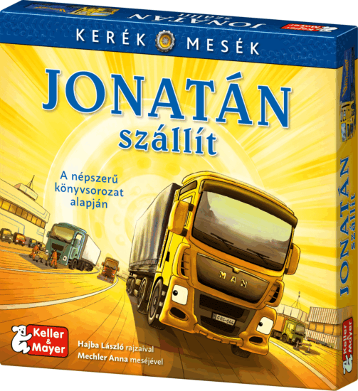 Jonatán szállít társasjáték Jonatán szállít társasjáték