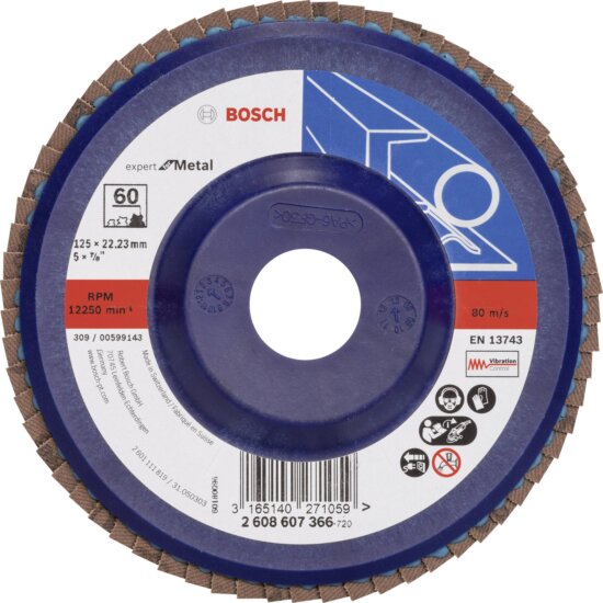 Bosch X551 Expert for Metal csiszoló korong, 125 mm
