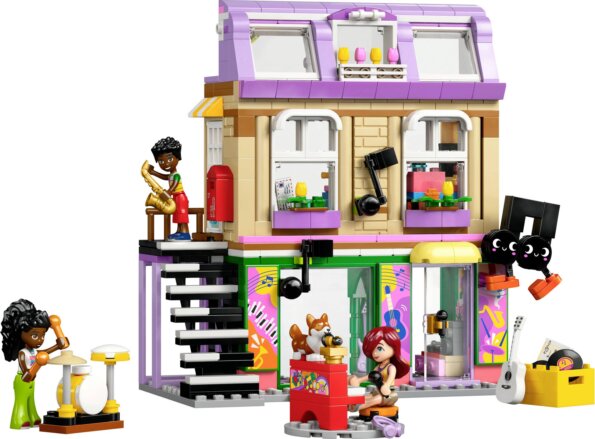 LEGO® Friends, Hangszerbolt és lakás