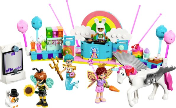 LEGO® Friends, Jelmezes buli egyszarvúval és tündérrel LEGO® Friends, Jelmezes buli egyszarvúval és tündérrel