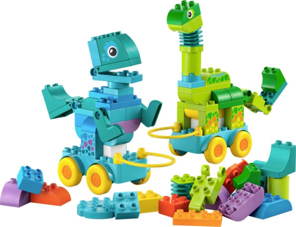 LEGO® Duplo®, 3 az 1-ben guruló dinók LEGO® Duplo®, 3 az 1-ben guruló dinók