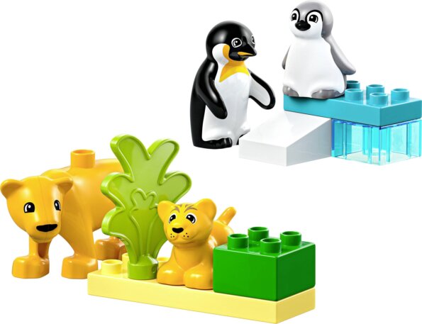 LEGO® Duplo®, Állatcsaládok a vadvilágban: Pingvinek és oroszlánok