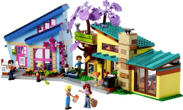 LEGO® Friends, Olly és Paisley családi házai