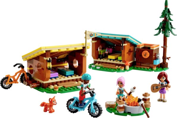 LEGO® Friends, Otthonos kabinok a kalandtáborban
