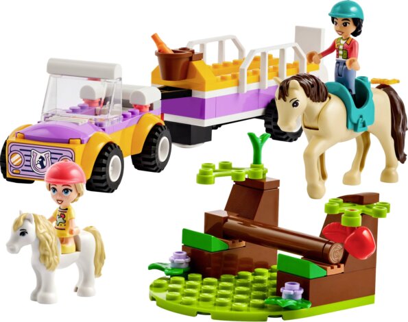 LEGO® Friends, Ló- és póniszállító utánfutó LEGO® Friends, Ló- és póniszállító utánfutó