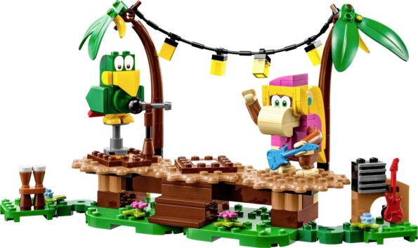 LEGO® Super Mario™, Dixie Kong Jungle Jam kiegészítő szett LEGO® Super Mario™, Dixie Kong Jungle Jam kiegészítő szett