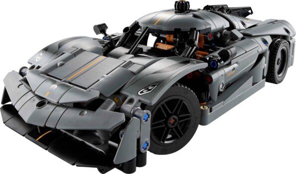 LEGO® Technic, Koenigsegg Jesko Absolut szürke hiperautó LEGO® Technic, Koenigsegg Jesko Absolut szürke hiperautó
