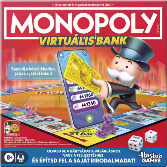Monopoly, Virtuális bank Monopoly, Virtuális bank