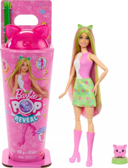 Barbie, Slime Reveal Állati buli, Cica Barbie, Slime Reveal Állati buli, Cica