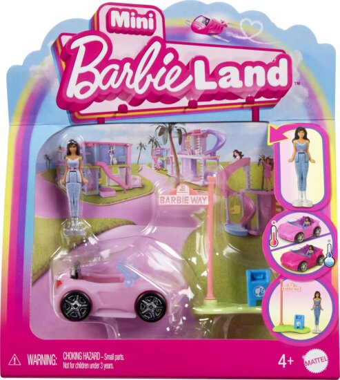 Barbie, Mini BarbieLand autó Barbie, Mini BarbieLand autó