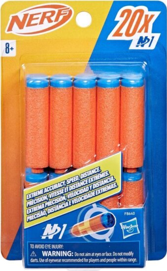 NERF N1 szivacslövedékek, 20 db-os