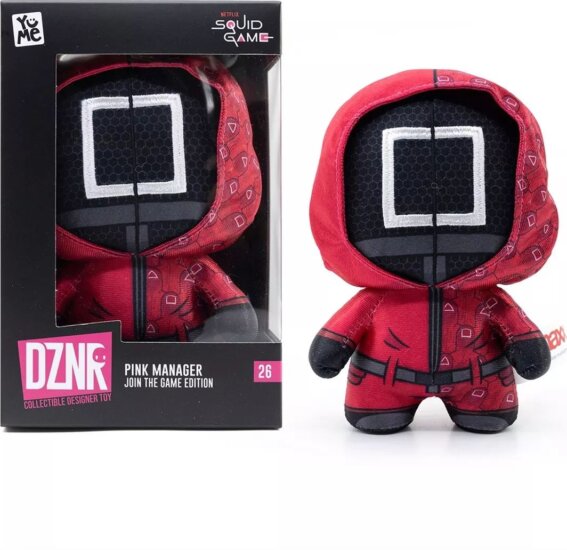 Squid Game, Őr plüssfigura dobozban, 17 cm Squid Game, Őr plüssfigura dobozban, 17 cm
