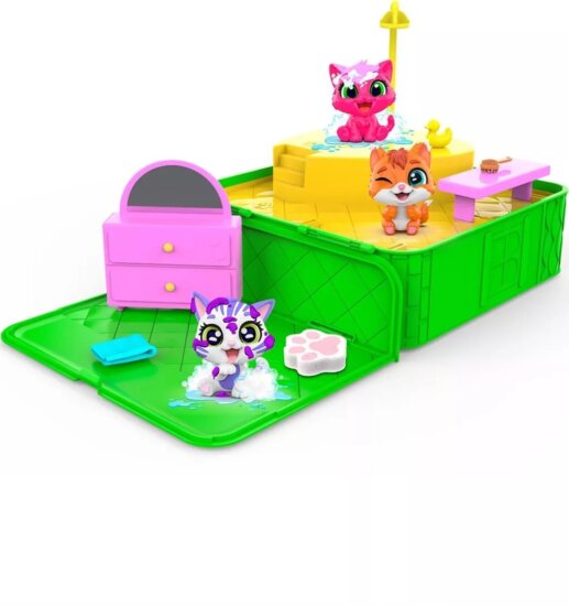 Washy Friends, Pancsoló cicusok jacuzzival játékszett