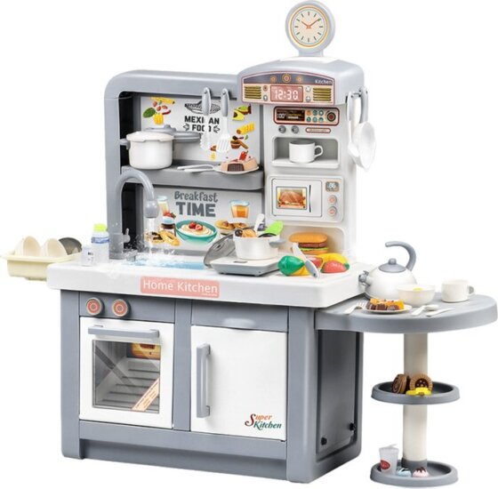 Álomkonyha játékszett, szürke