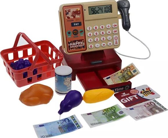 Elektromos pénztár játékszett Elektromos pénztár játékszett