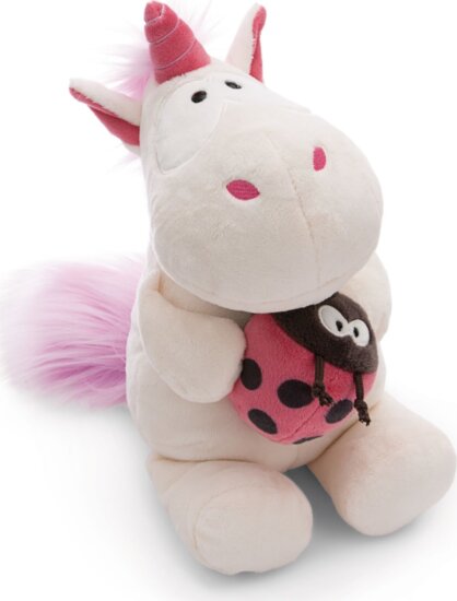 NICI GREEN, Theodor, az unikornis katicával plüssfigura, 25 cm NICI GREEN, Theodor, az unikornis katicával plüssfigura, 25 cm