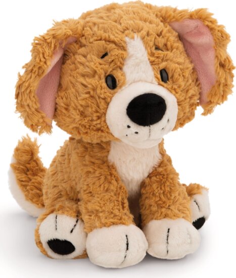 NICI GREEN, Plüss kutyus, ülő, barna, 25 cm NICI GREEN, Plüss kutyus, ülő, barna, 25 cm