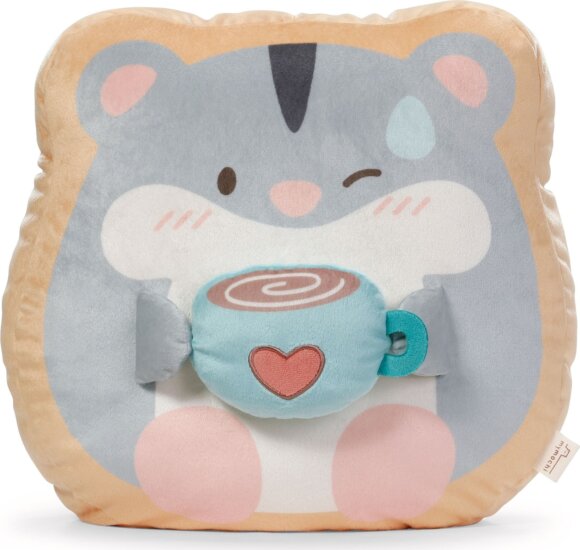 NICI, Shai plüss hörcsög bögrével, 33 cm NICI, Shai plüss hörcsög bögrével, 33 cm