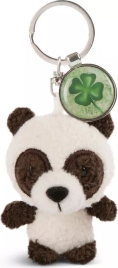 NICI, Panda kulcstartó szerencse medállal, 7 cm NICI, Panda kulcstartó szerencse medállal, 7 cm