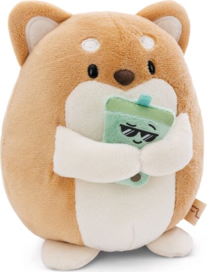 NICI Mymochi, Hiro a kutya bubble teával, 27 cm NICI Mymochi, Hiro a kutya bubble teával, 27 cm