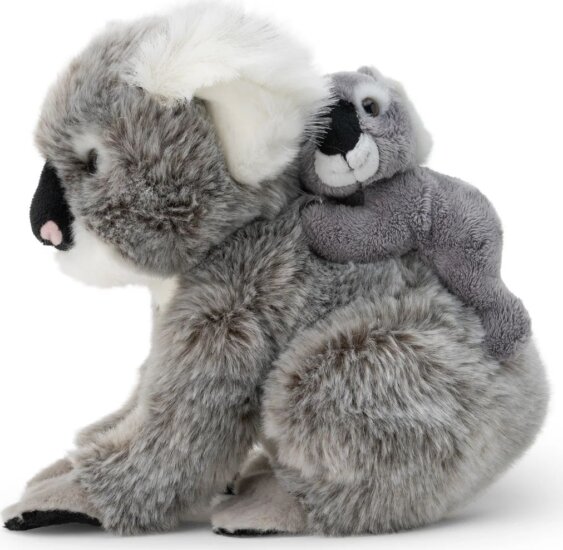 Animigos World of Nature, Koala és kicsinye plüss, 28 cm