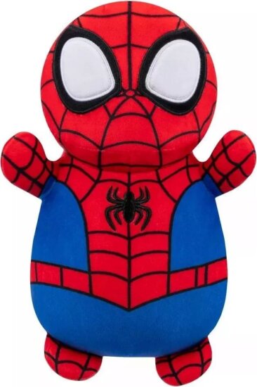 Squishmallows Hugmee, Spidey Pókember plüssfigura, 25 cm Squishmallows Hugmee, Spidey Pókember plüssfigura, 25 cm