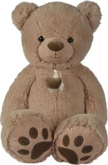 Nicotoy, Bézs plüssmaci, 100 cm