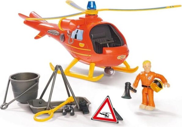 Sam a tűzoltó, Wallaby mentőhelikopter Tom figurával Sam a tűzoltó, Wallaby mentőhelikopter Tom figurával