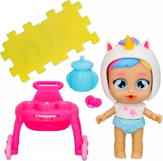 Cry Babies Playtime, Dreamy bébikompja játékszett Cry Babies Playtime, Dreamy bébikompja játékszett