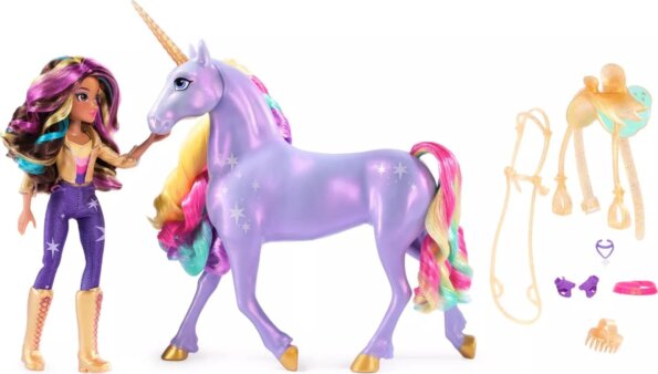 Unikornis Akadémia, Világító Csillag unikornis és Sophia játékbaba Unikornis Akadémia, Világító Csillag unikornis és Sophia játékbaba