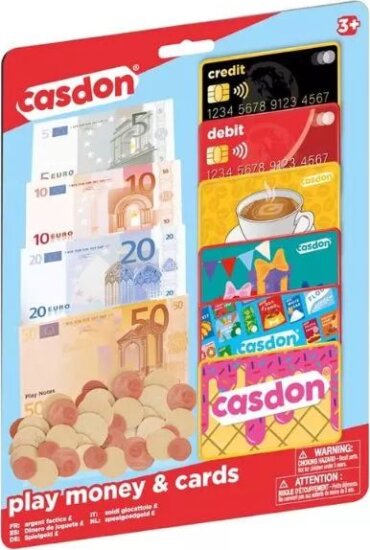 Játékpénz bankkártyákkal Játékpénz bankkártyákkal